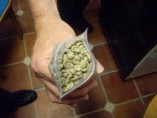the green beans