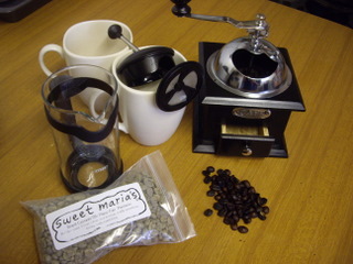 the coffee equipment