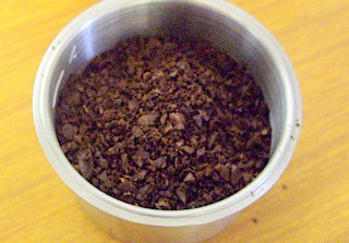 ground coffee