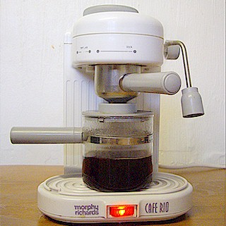 The new coffee machine
