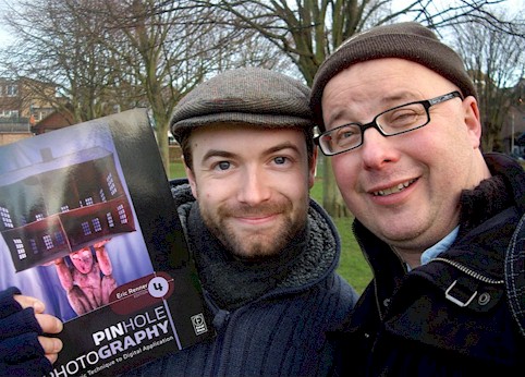 Giles and myself with another book